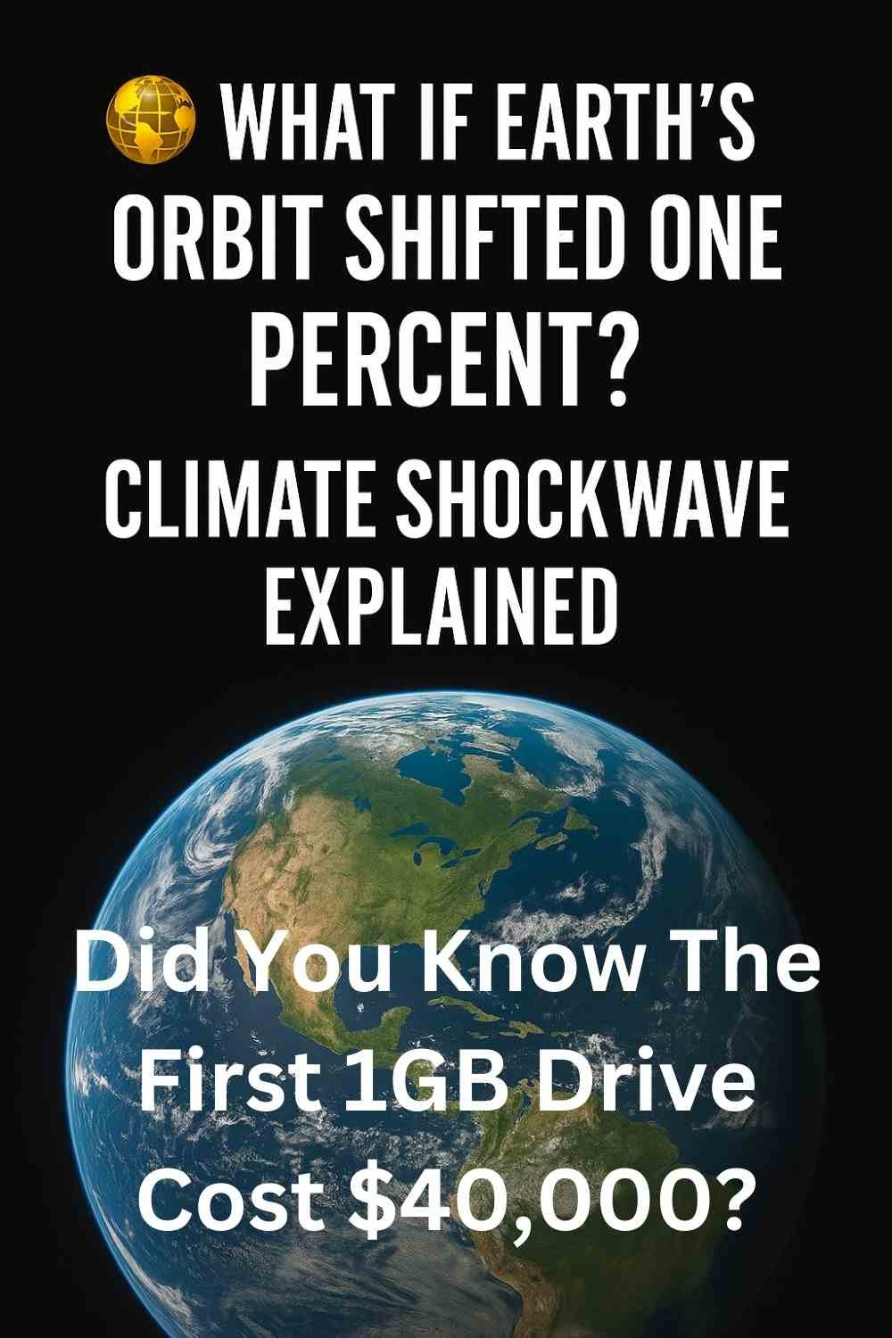 What If Earth’s Orbit Shifted One Percent